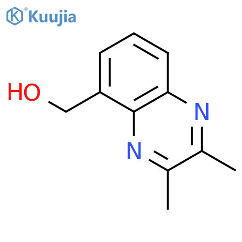 5-Quinoxalinemethanol,2,3-dimethyl- structure