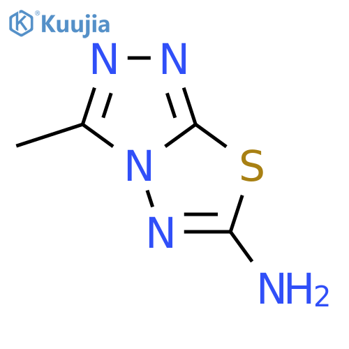 3-methyl1,2,4triazolo3,4-b1,3,4thiadiazol-6-amine structure