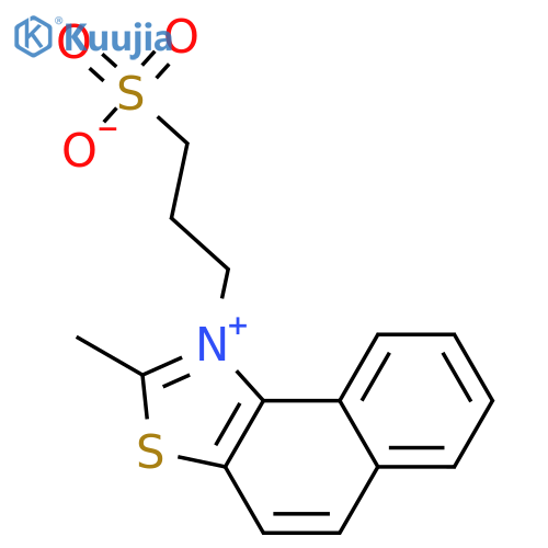 2-Methyl-1-(3-sulfopropyl)naphtho1,2-dthiazolium Hydroxide Inner Salt Monohydrate structure