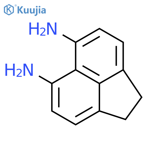 5,6-Acenaphthylenediamine,1,2-dihydro- structure