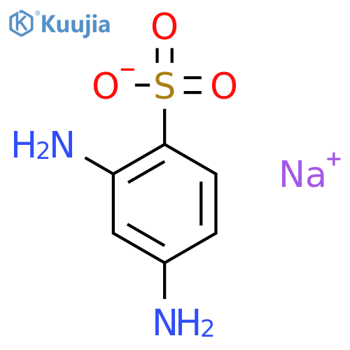Sodium 2-Aminosulphanilate structure
