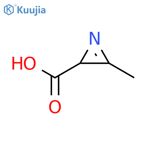 2H-Azirine-2-carboxylicacid, 3-methyl- structure