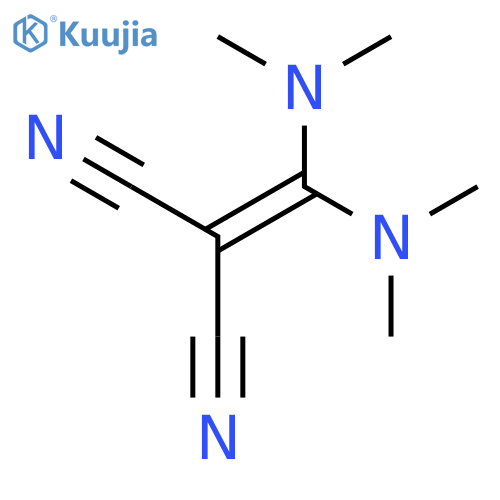 Propanedinitrile, [bis(dimethylamino)methylene]- structure