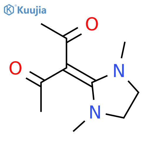2,4-Pentanedione, 3-(1,3-dimethyl-2-imidazolidinylidene)- structure