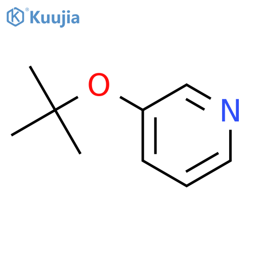 3-(tert-butoxy)pyridine structure