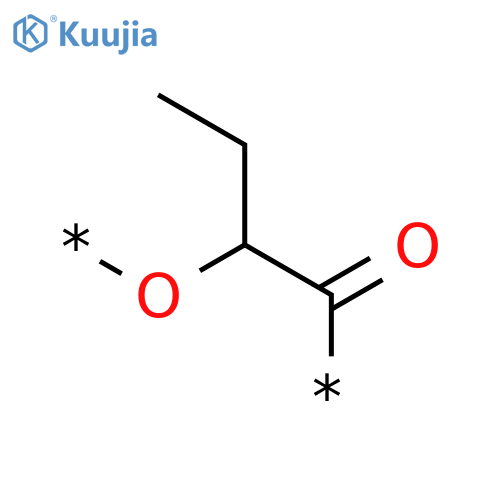 Poly[oxy(1-ethyl-2-oxo-1,2-ethanediyl)] structure