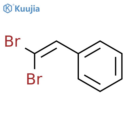 Benzene,dibromoethenyl- structure