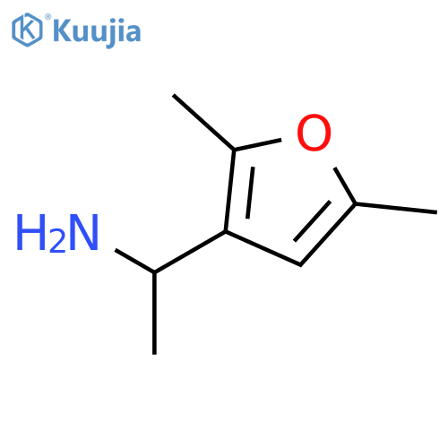 1-(2,5-Dimethyl-furan-3-yl)-ethylamine structure