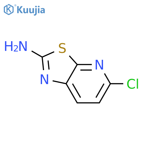5-Chlorothiazolo5,4-bpyridin-2-amine structure