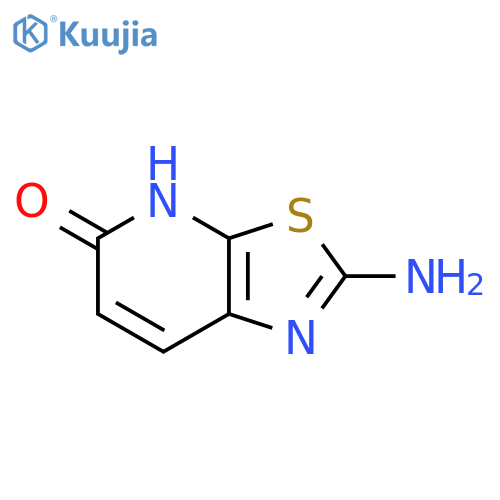 2-Amino-4H-thiazolo5,4-bpyridin-5-one structure