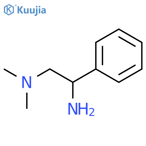DL-(2-Amino-2-phenylethyl)dimethylamine structure