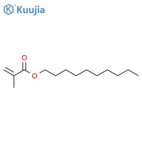 Decyl methacrylate structure