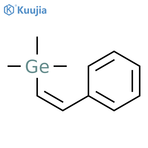 Germane, trimethyl[(1Z)-2-phenylethenyl]- structure