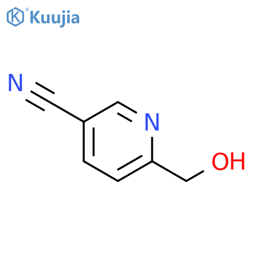 6-(hydroxymethyl)pyridine-3-carbonitrile structure