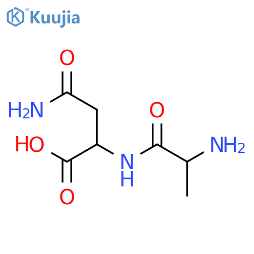 H-Ala-Asn-OH structure