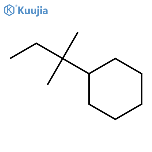Cyclohexane,(1,1-dimethylpropyl)- structure