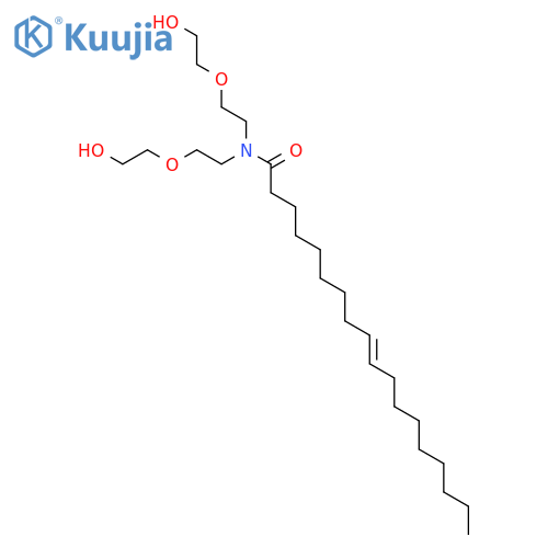 Poly(oxy-1,2-ethanediyl),a,a'-[[(9Z)-(1-oxo-9-octadecen-1-yl)imino]di-2,1-ethanediyl]bis[w-hydroxy- structure