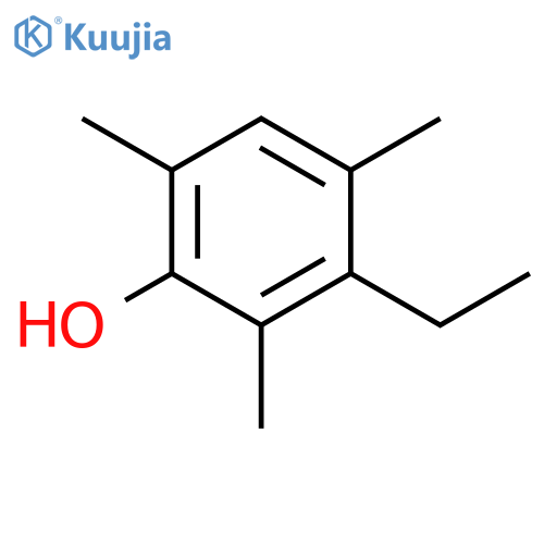 Phenol, 3-ethyl-2,4,6-trimethyl- structure