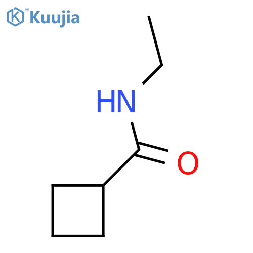Cyclobutanecarboxamide, N-ethyl- structure