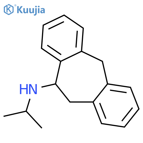 5H-Dibenzo[a,d]cyclohepten-10-amine,10,11-dihydro-N-(1-methylethyl)- structure