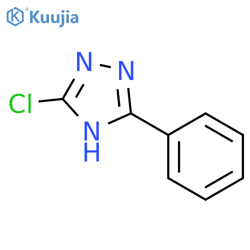 3-chloro-5-phenyl-4H-1,2,4-triazole structure
