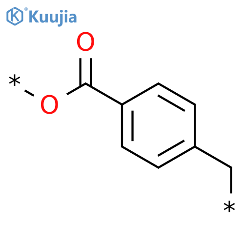 Poly(oxycarbonyl-1,4-phenylenemethylene) structure