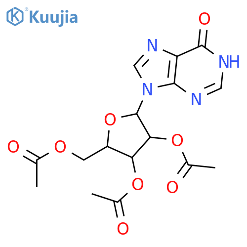 2’,3’,5’-Tri-O-acetylinosine structure