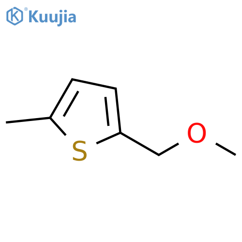 Thiophene, 2-(methoxymethyl)-5-methyl- structure