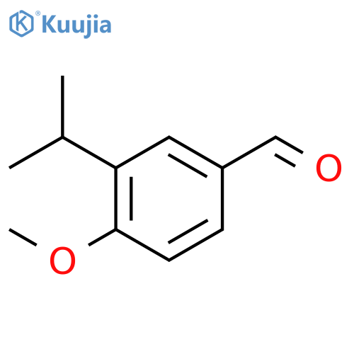 4-methoxy-3-(propan-2-yl)benzaldehyde structure