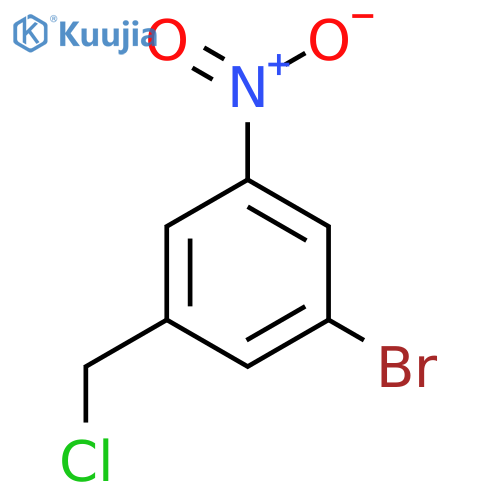 1-bromo-3-(chloromethyl)-5-nitro-benzene structure