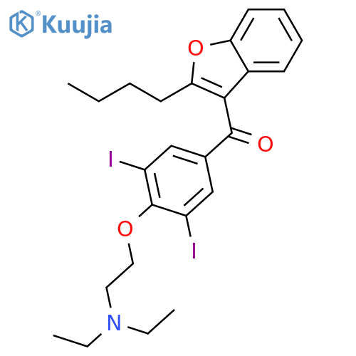Amiodarone N-oxide structure