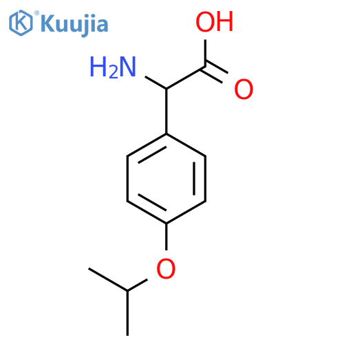Amino(4-isopropoxyphenyl)acetic Acid structure