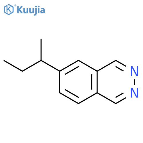 Phthalazine, 6-(1-methylpropyl)- structure