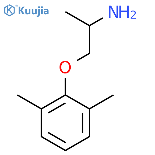 1-(2,6-Dimethylphenoxy)-2-aminopropane structure