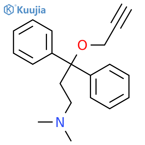 Benzenepropanamine,N,N-dimethyl-g-phenyl-g-(2-propyn-1-yloxy)- structure