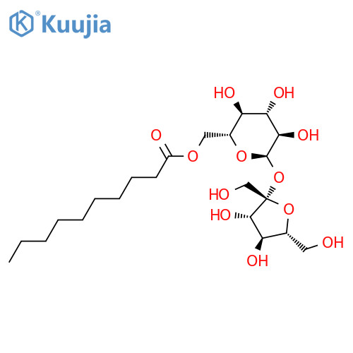 Sucrose Monocaprate (~90%) structure