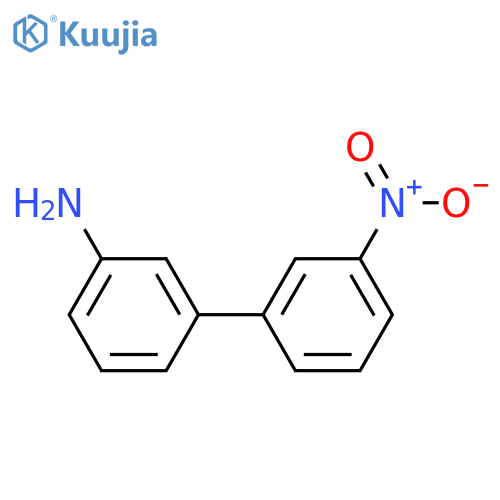 [1,1'-Biphenyl]-3-amine,3'-nitro- structure
