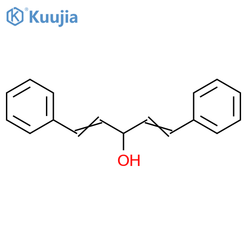 1,4-Pentadien-3-ol, 1,5-diphenyl- structure