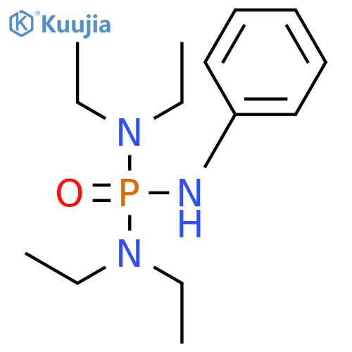 PHOSPHORIC TRIAMIDE, N,N,N',N'-TETRAETHYL-N''-PHENYL- structure