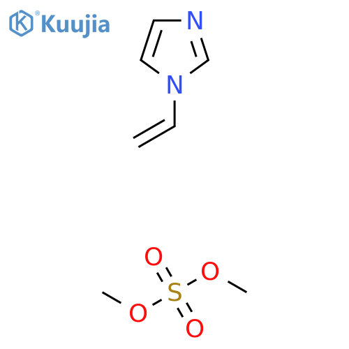 Dimethyl sulfate;1-ethenylimidazole structure