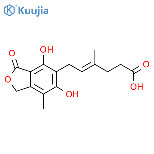 O-Desmethyl Mycophenolic Acid structure