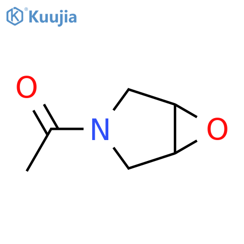 1-{6-oxa-3-azabicyclo3.1.0hexan-3-yl}ethan-1-one structure