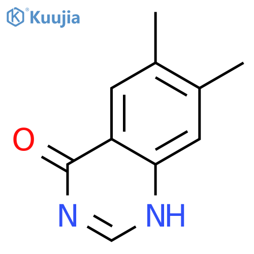 4(1H)-Quinazolinone, 6,7-dimethyl- structure