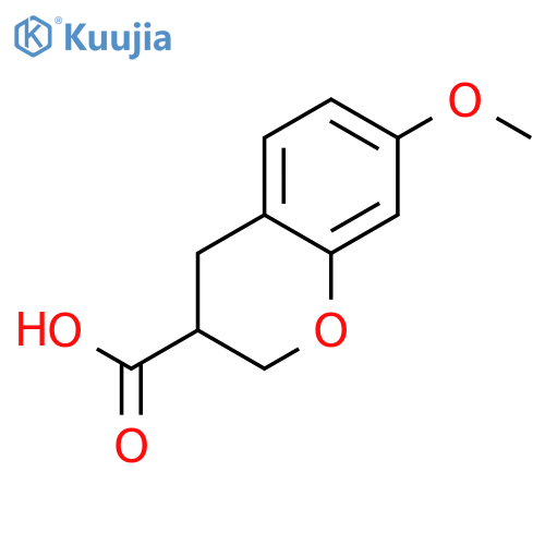 7-Methoxy-chroman-3-carboxylic Acid structure