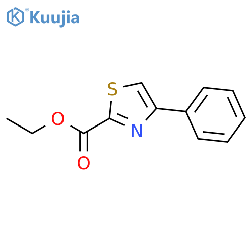 Ethyl 4-phenylthiazole-2-carboxylate structure