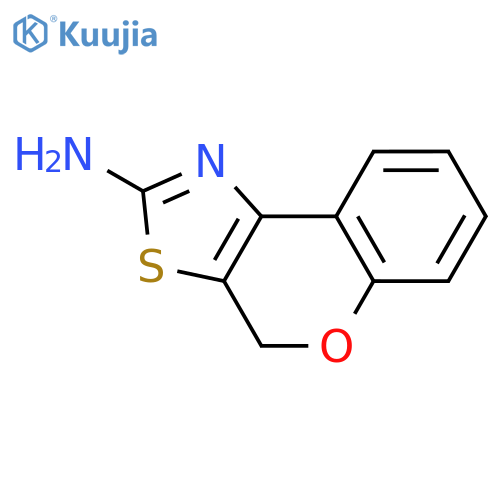 4H-chromeno4,3-d1,3thiazol-2-amine structure