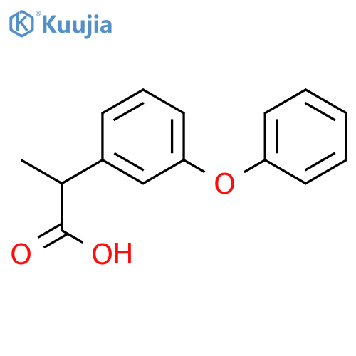2-(3-PHENOXYPHENYL)PROPANOIC Acid structure