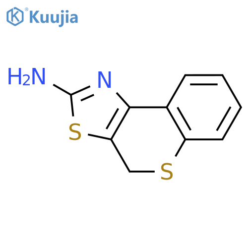 4H-thiochromeno4,3-d1,3thiazol-2-amine structure
