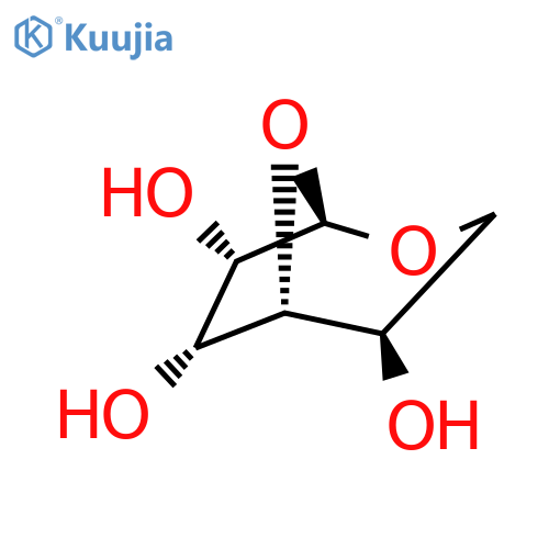 b-D-Mannofuranose, 1,6-anhydro- structure