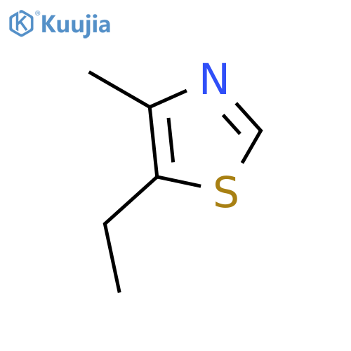 5-ethyl-4-methylthiazole structure